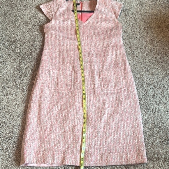 Talbots Pink Tweed Cape Jacket - Picture 5 of 8